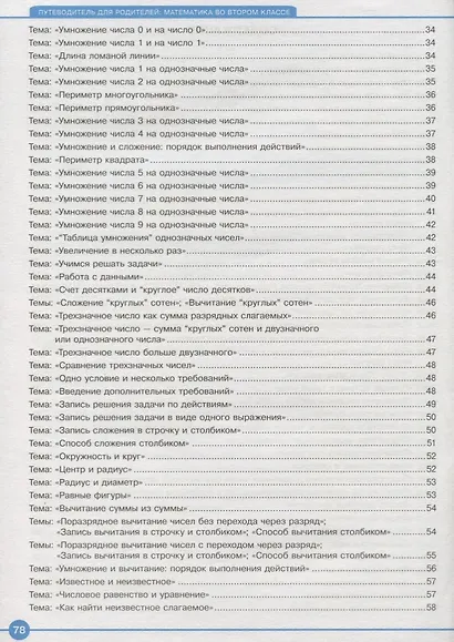 Математика. 2 класс. Путеводитель для родителей - фото 3