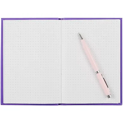 Записная книжка А6+ 80л тчк. "Pantone line. 3" интегр.переплет, мат.ламинация, выб.лак, пантон.печать - фото 3