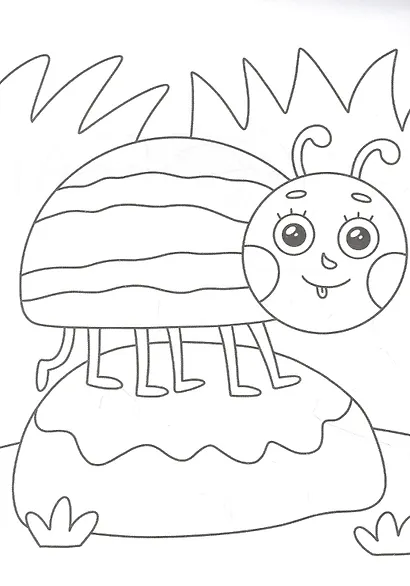 МИНИ-РАСКРАСКА А5 эконом. ДЛЯ МАЛЫШЕЙ - фото 3