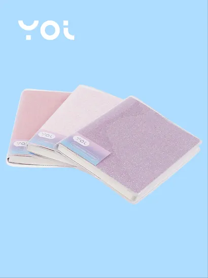 Записная книжка А6 80 листов в клетку, "Glamorous Glitter", в ассортименте, Yoi - фото 3