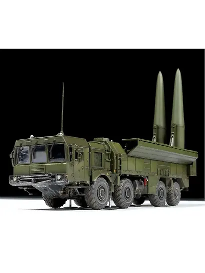 Сборная модель ЗВЕЗДА, Оперативно-тактический ракетный комплекс Искандер-М 1/72 5028 - фото 4
