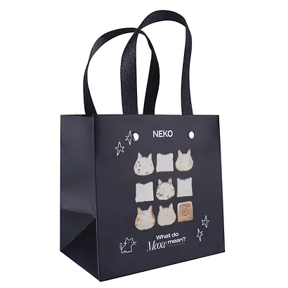 Пакет А6 14,5*14,5*10 "Neko" нейтр., бум.мат.ламинат - фото 1