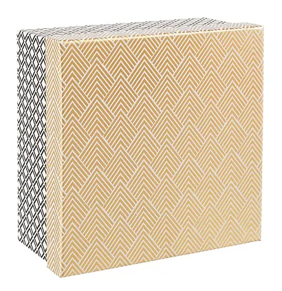 Коробка подарочная "Геометрия" 18*18*7.5, картон - фото 1