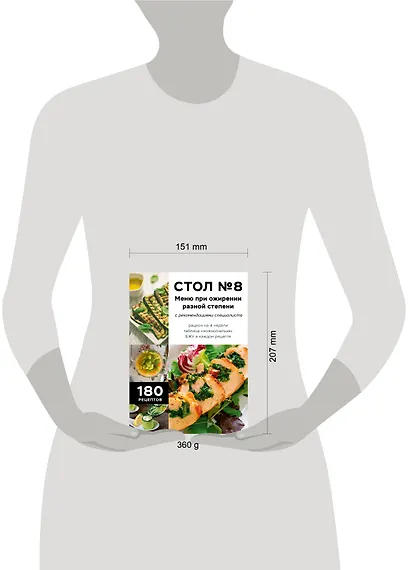 Стол №8. Меню при ожирении разной степени - фото 13