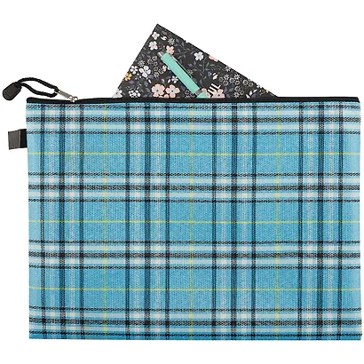 Папка на молнии «Шотландка», А4 - фото 2