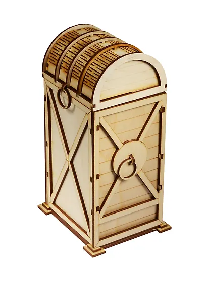 Чайный домик Сундук (162615-S) (94х104х205мм) - фото 1