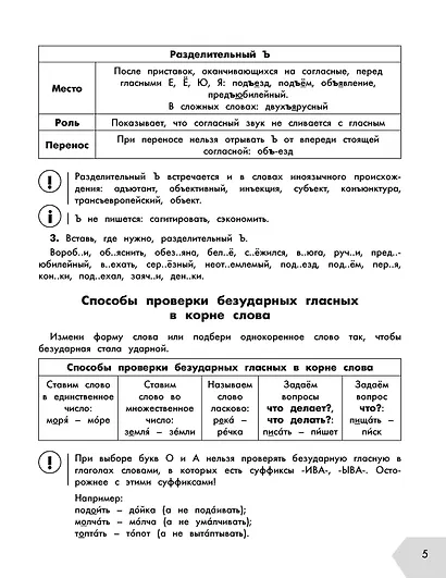 Русский в схемах и таблицах: Все темы школьного курса. Тесты с ответами: 4 класс - фото 10