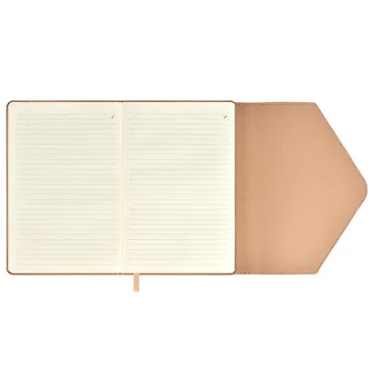 Ежедневник недат. А5 160л "Наппа экстра" бежевый,  иск.кожа, тв.переплет, блинт.тиснение, офсет, ляссе - фото 8