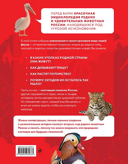 Красная книга России. От Байкала до Камчатки. Иллюстрированная энциклопедия школьника (48 стр.) - фото 2