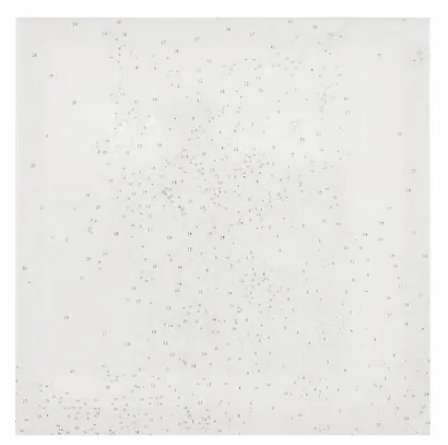 Холст с красками по номерам в коробке "Малыши". Рыжий котёнок 30х30, 20 цветов - фото 2