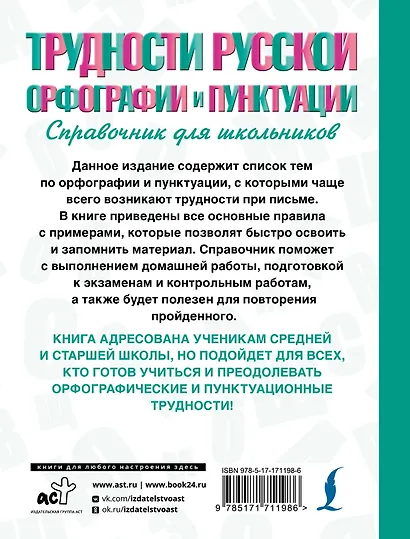 Трудности русской орфографии и пунктуации. Справочник для школьников - фото 2