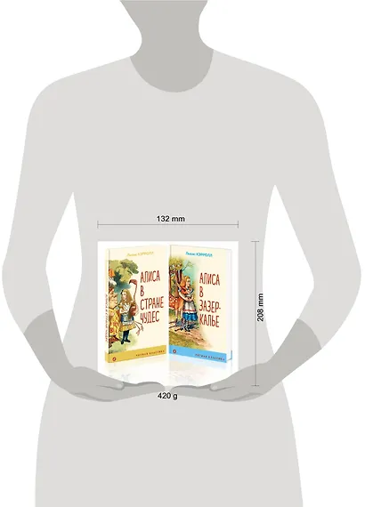 Алиса в Стране чудес и в Зазеркалье (комплект из 2 книг с иллюстрациями) - фото 6