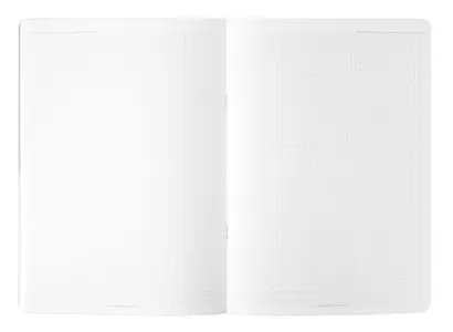 Тетрадь «Block», А4, 48 листов в клетку, красный, скрепка - фото 2