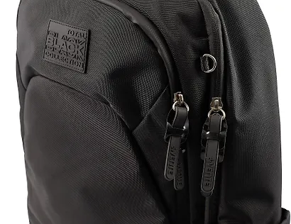 Рюкзак "TOTAL BLAK" 1отд., 44*31*20см., полиэстер, 3 кармана, отделение для ноутбука, светоотраж.элементы - фото 11