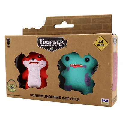 Коллекционные фигурки Fugglers Хитрая лиса, Зубной монстр (2шт) (FG2015I) - фото 2