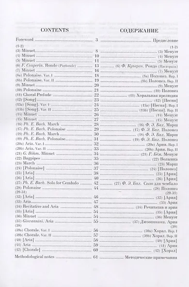 Notebook for Anna Magdalena Bach For piano / Нотная тетрадь Анны Магдалены Бах Для фортепиано Ноты ( - фото 2