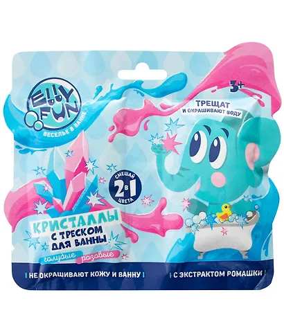 Набор Кристаллов для ванны (синий,розовый цвета) (2 шт, 24 г) (EF002) - фото 1