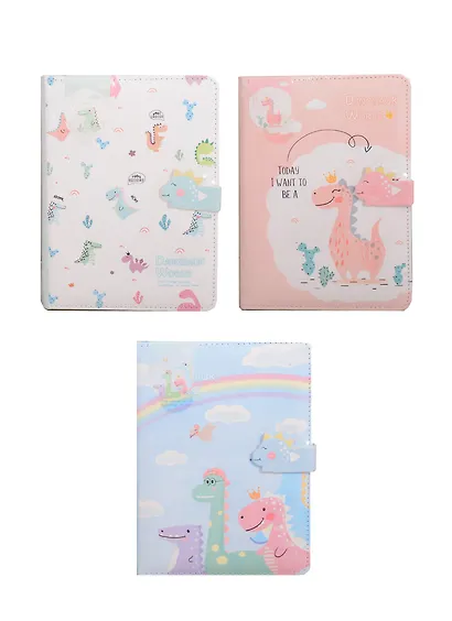 Блокнот с застежкой-динозавром "Dino world", 256 страниц, 13 х 19 см - фото 3