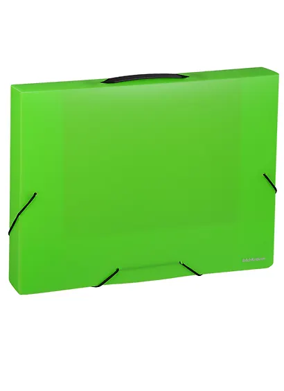 Папка на резинках с ручкой «Neon», А4 - фото 4