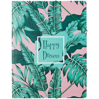 Папка на резинке А4 "Листья" - фото 1