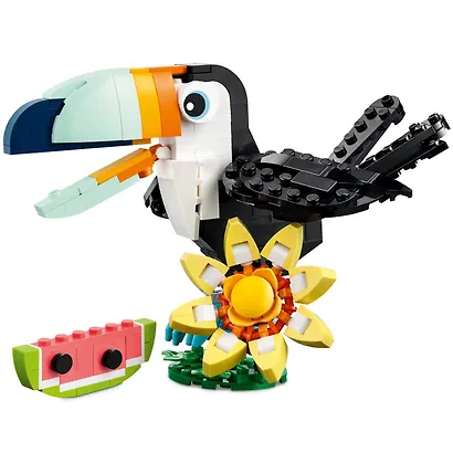 31173 Конструктор детский LEGO Creator 3-in-1 Дикие животные: тропический тукан, 225 деталей, возраст 7+ - фото 5