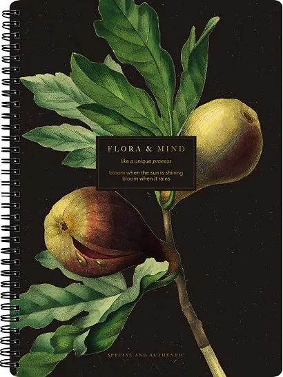 Тетрадь в клетку Be Smart, "Flora. Инжир", А4, 96 листов - фото 1