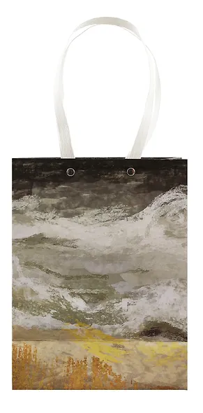 Пакет А5 23*18*10 "Пейзаж" нейтр., бум.мат - фото 3