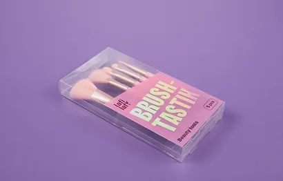 Набор кистей для макияжа Градиент (5 штук) (латунь), Lafilaf - фото 5