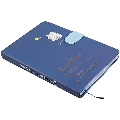 Блокнот с магнитной застежкой Котик Simple Tasks (256стр) (13х19) - фото 2