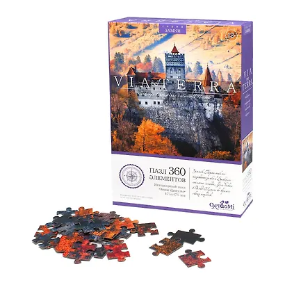 Пазл Via-Terra "Замок Дракулы", 360 элементов - фото 2