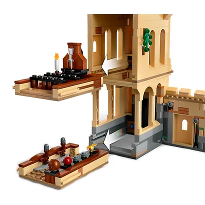 76447 Конструктор детский LEGO Harry Potter Замок Хогвартс - Уроки полетов, 651 деталей, возраст 9+ - фото 8