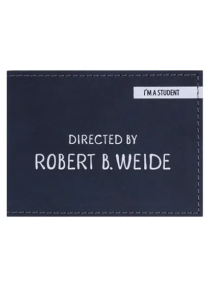 Обложка для студенческого Directed by Robert B.Weide (эко кожа, нубук) - фото 1