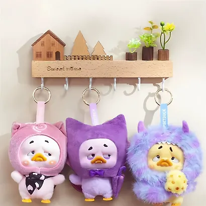 Коллекционный брелок с подвесом "Расстроенная утка" серии Утка игрок, 13см, Blind Box, 1983 Toys, 15+ - фото 11