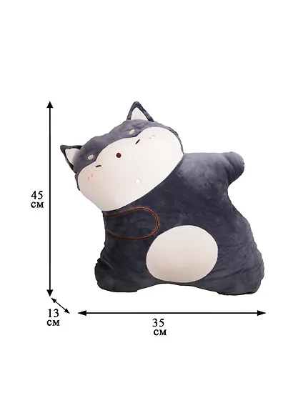 Мягкая игрушка Хаски, танцует (текстиль) (45см) - фото 2