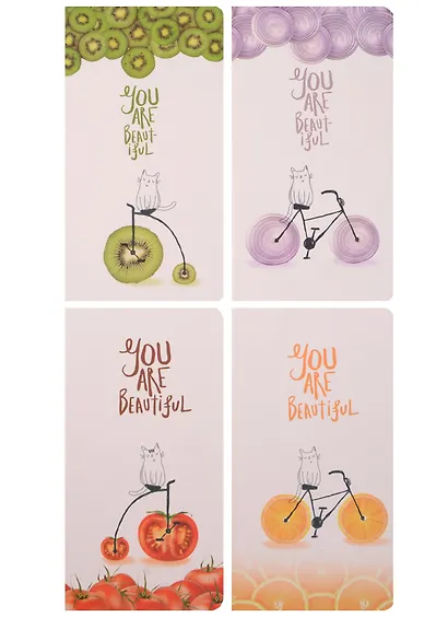 Записная книжка «You are beautiful», 46 листов, А6+ - фото 5