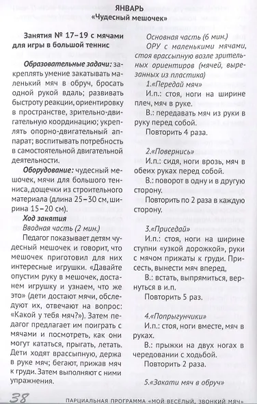 Парциальная программа "Мой веселый, звонкий мяч". Физическое развитие детей раннего возраста - фото 4