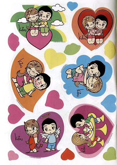 Развивающая книжка с многоразовыми наклейками и стикер-постером № МНСП 2410 "Love Is" - фото 3