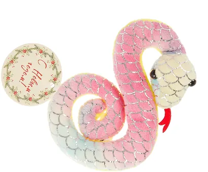 Мягкая игрушка Символ года Змейка с градиентом (13х9) (12-1253-202405-SN1) - фото 7