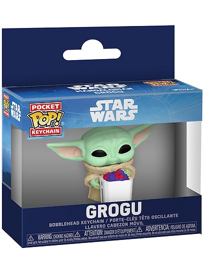 Брелок Funko Pocket POP! Star Wars M & G Grogu with Snack 90454 - фото 2