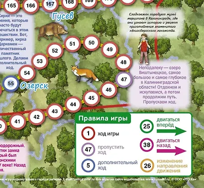 Калининградская область. Большое путешествие. Настольная игра - фото 4