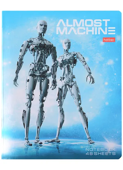 Тетрадь в клетку Hatber, "Кибер интеллект", 48 листов, в ассортименте - фото 5