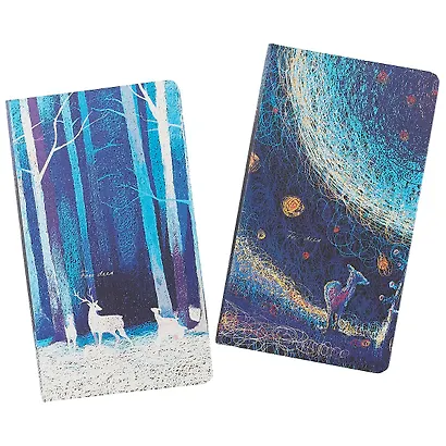 Записная книжка «Fall deer» А6+, 96 листов в линейку, AnAn, в ассортименте - фото 5