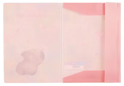 Папка на резинке Yoi, "Капибара с цветочком", A5 - фото 5