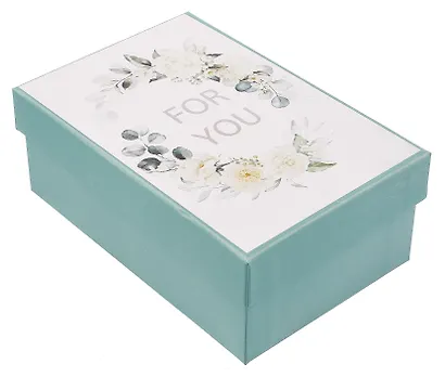 Коробка подарочная "Нежный букет" 18*12*7, картон - фото 2