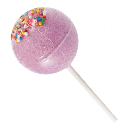 Бомбочка-леденец для ванны Котик (ваниль) (блистер) (70 г) - фото 3