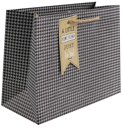 Пакет А5 23*18*10 "Гусиная лапка" нейтр., бум.мат - фото 2