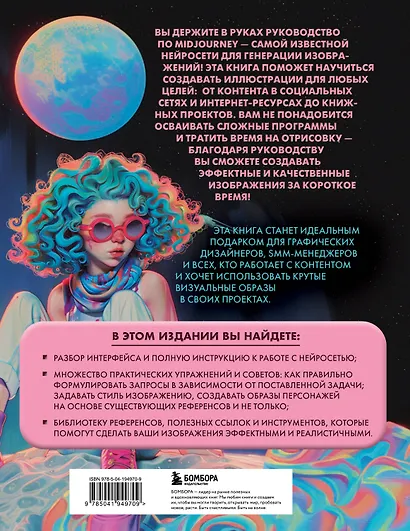 Midjourney: от промпта к иллюстрации. Полное руководство по работе с визуалом в нейросети - фото 2