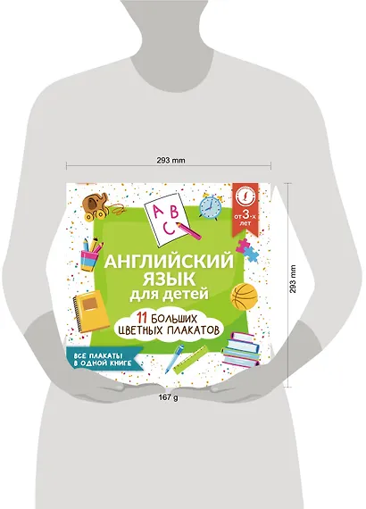 Английский язык для детей. Все плакаты в одной книге: 11 больших цветных плакатов - фото 6