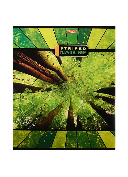 Тетрадь в линейку Hatber, "Полосатый мир", 96 листов, в ассортименте - фото 1