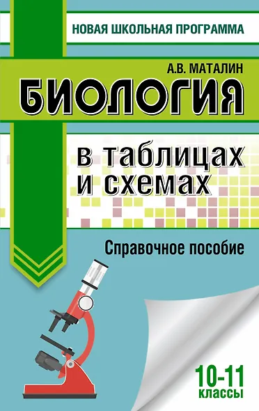 Биология в таблицах и схемах. 10-11 классы. Справочное пособие - фото 1